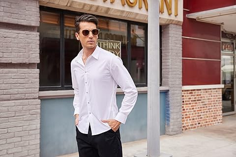 Pronto uomo white dress shirt on sale